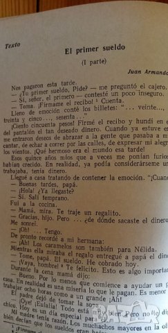 Español para el 9 grado– учебник по испански език, снимка 4 - Чуждоезиково обучение, речници - 35901296