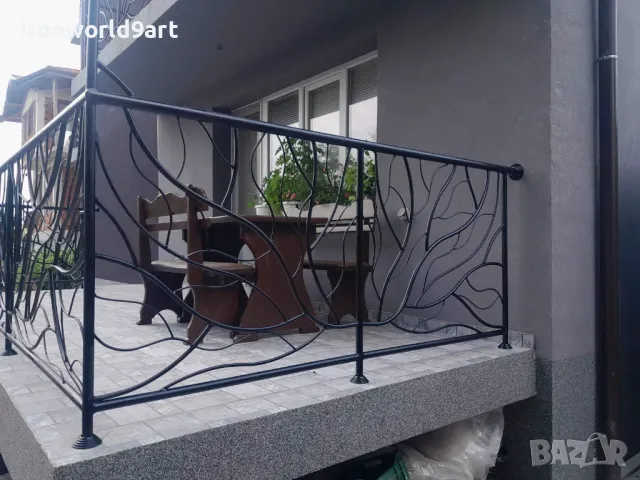 Парапети за стълбища и тераси от ковано желязо, снимка 6 - Други стоки за дома - 49708643