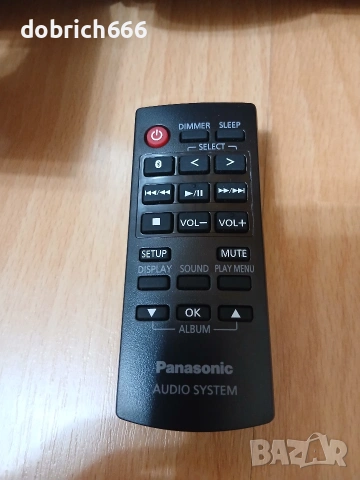 Аудио система PANASONIC SC-AKX320 Bluetooth CD USB AUX FM с дистанционно 150 евро, снимка 4 - Аудиосистеми - 53748377