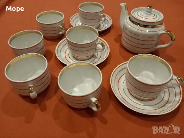 Руски порцеланов сервиз , снимка 3 - Сервизи - 49549973