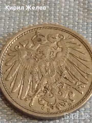Четири монети стари редки DEUTCHES REICH PFENNIG Германия за КОЛЕКЦИОНЕРИ 31500, снимка 3 - Нумизматика и бонистика - 44635699
