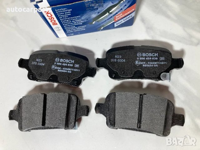 Спирачни накладки Bosch за Опел Астра К и Ампера / OPEL Astra K (B16), Ampera-e (F17), снимка 2 - Части - 48402254