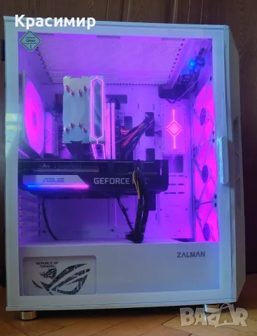 Геймърски компютър Ryzen 5600x, GeForce RTX 3060ti,32gb ddr4,960gb ssd