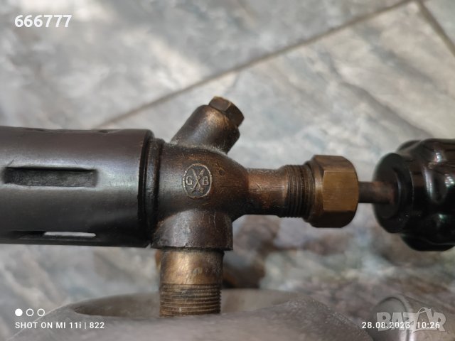 G. Barthel Бензин/газьол горелка Германия, снимка 7 - Антикварни и старинни предмети - 41988060