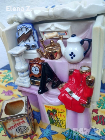 Колекционерски голям чайник Paul Cardew лимитирана серия, снимка 12 - Колекции - 52344356