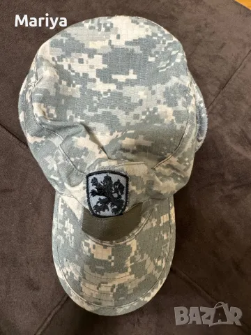 Шапка камуфлажна зимна- сива