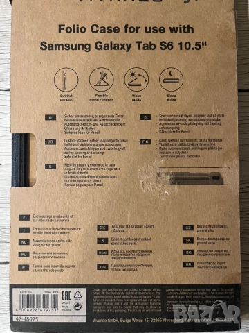 Калъф за таблет Samsung S6, снимка 3 - Калъфи, кейсове - 52015869