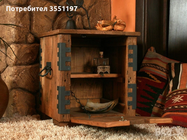 Нощно шкафче, снимка 5 - Шкафове - 52282166