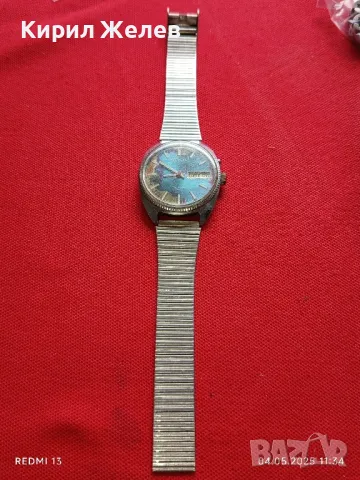 Стар механичен часовник мъжки Слава СССР 26 камъка за ремонт части КОЛЕКЦИЯ 48093, снимка 6 - Антикварни и старинни предмети - 50149932