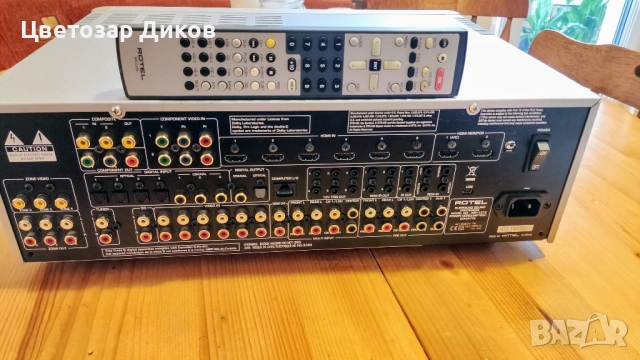 Rotel RSP-1572 7.1 processor, with remote, снимка 5 - Ресийвъри, усилватели, смесителни пултове - 51483103