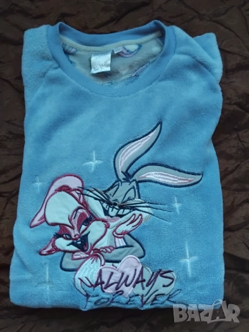 Looney tunes 100% оригинална дамска блуза полар