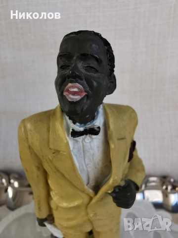 Музиканти винтидж колекция 4 бр фигури. , снимка 7 - Антикварни и старинни предмети - 52606415