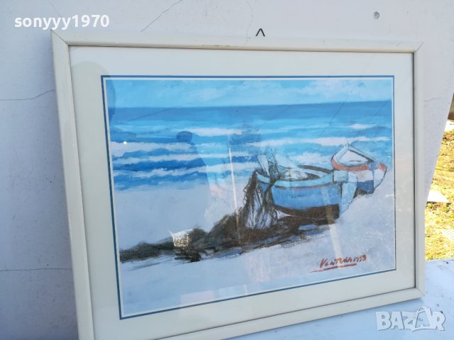 КАРТИНА ОТ ГЕРМАНИЯ 2402241855, снимка 3 - Антикварни и старинни предмети - 44450039