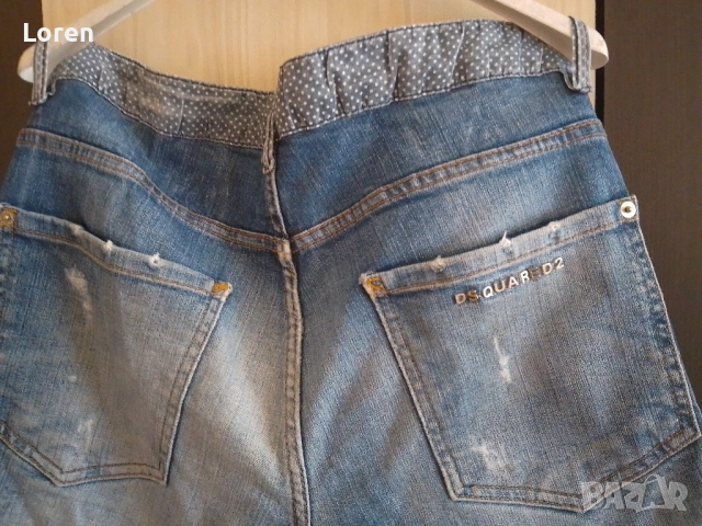 *Desquart 2*Мъжки къси дънкови панталони, снимка 10 - Панталони - 52637178