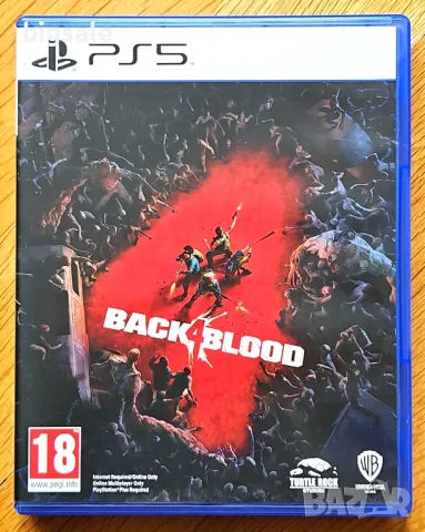 Перфектен диск с игра Back 4 Blood PS5 Playstation 5 Плейстейшън PS, снимка 1 - Игри за PlayStation - 47550616