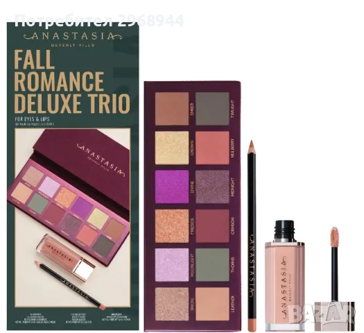 Anastasia Beverly Hills палитра + молив и гланц за устни
, снимка 1