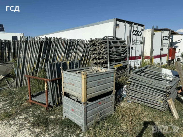 Ново поцинковано рамково скеле 1000кв. , снимка 2 - Строителни материали - 53023337