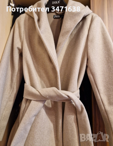 Палто от Zara, М размер. , снимка 1 - Палта, манта - 44927487