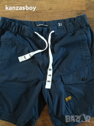 g-star front pocket sport short - страхотни мъжки панталони 31 - размер, снимка 4 - Спортни дрехи, екипи - 41746003