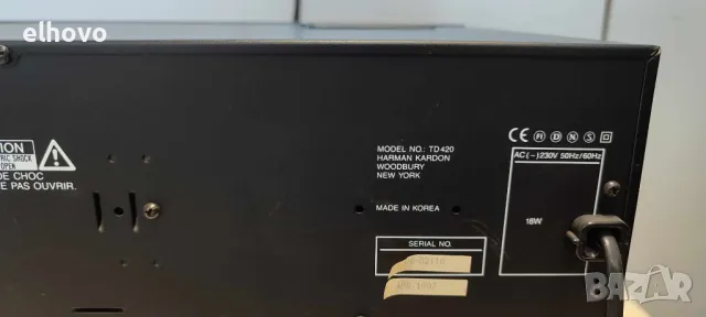 Дек Harman Kardon TD 420#2, снимка 8 - Декове - 47460965
