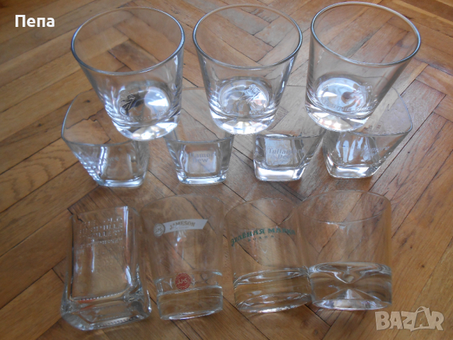 Чаши за уиски и водка 11 броя