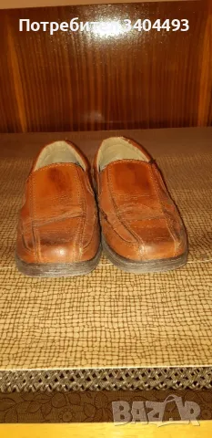 Мъжки кожени обувки, снимка 3 - Ежедневни обувки - 48467766