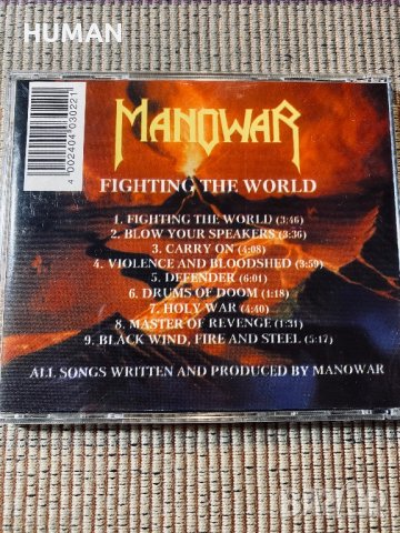 MANOWAR , снимка 17 - CD дискове - 41460251