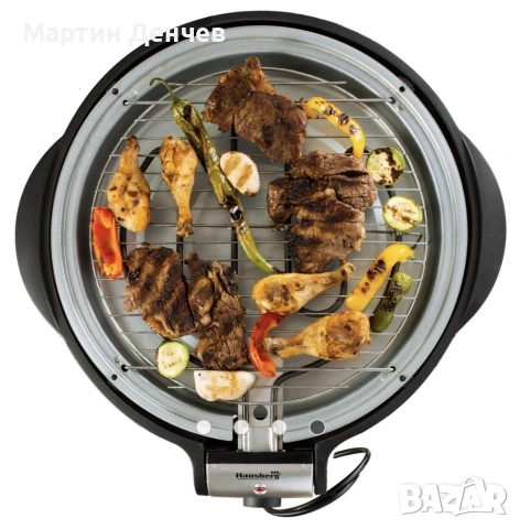 Барбекю Electric Hausber, снимка 4 - Барбекюта - 53335568