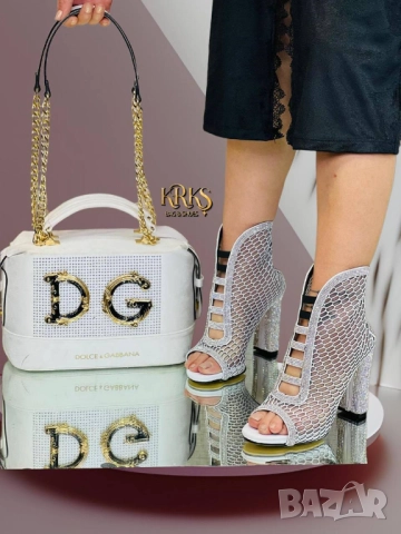 летни боти dolce gabbana, снимка 5 - Дамски боти - 51457152