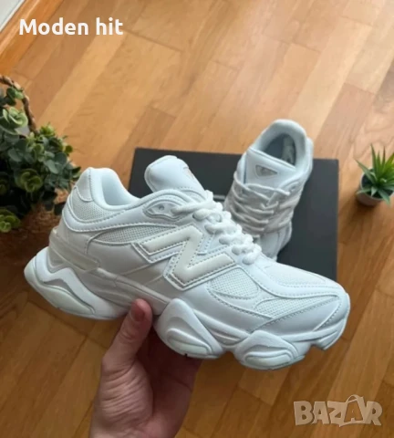 New Balance 9060 White мъжки маратонки висок клас реплика, снимка 2 - Маратонки - 50502168