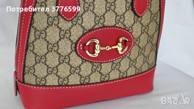 Оргинална дамска чанта GUCCI, снимка 9 - Чанти - 44688659