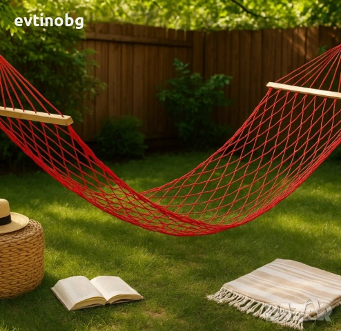 Хамак мрежест Muhler, снимка 6 - Градински мебели, декорация  - 53864784
