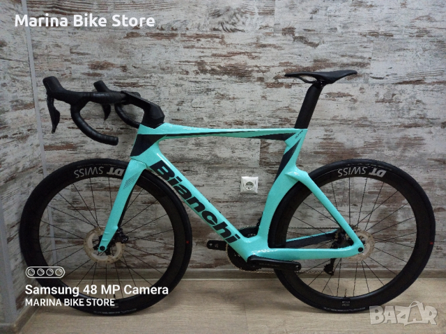 Карбонов шосеен велосипед Bianchi Oltre Comp Disc Ultegra Di2 12 , снимка 5 - Велосипеди - 44518205