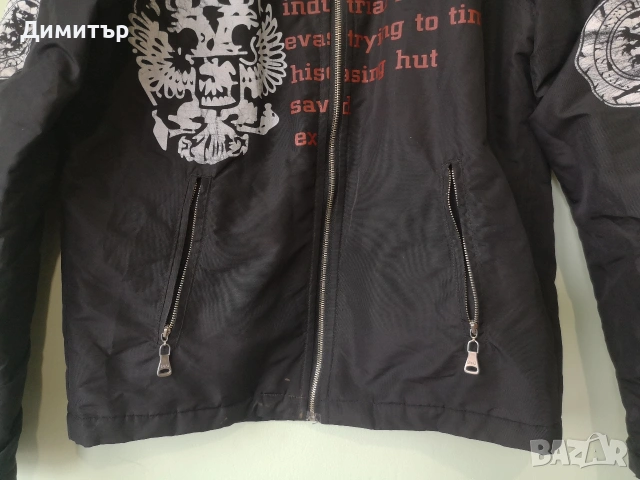 Оригинално яке на Dolce Gabbana D&G Cocaina размер Large fashion , снимка 7 - Якета - 53491894