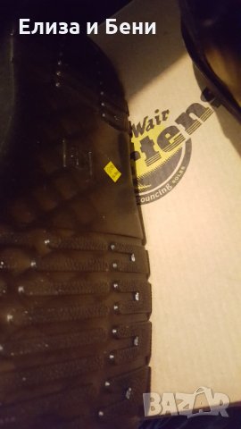 ОРИГИНАЛНИ боти кубинки DR. MARTENS естествена кожа, снимка 10 - Мъжки боти - 34520101