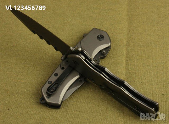 Сгъваем автоматичен нож Buck DA23 85х225, снимка 3 - Ножове - 40777383
