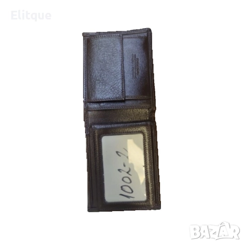 Мъжко портмоне в изчистен дизайн от естествена к., снимка 5 - Портфейли, портмонета - 52895592