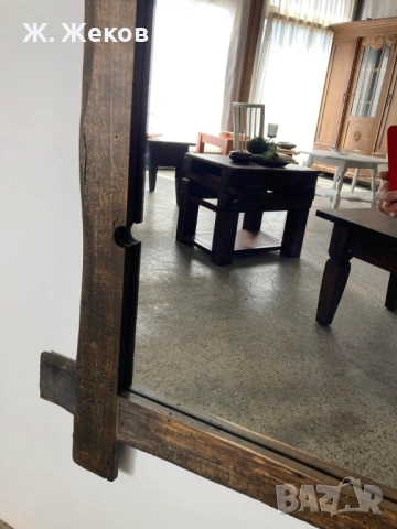 Стенно огледало с масивна рамка, снимка 5 - Огледала - 53209020