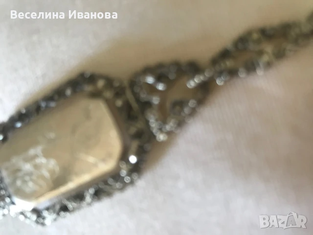 Сребърна поръчкова гривна ръчна изработка, снимка 4 - Гривни - 51307306