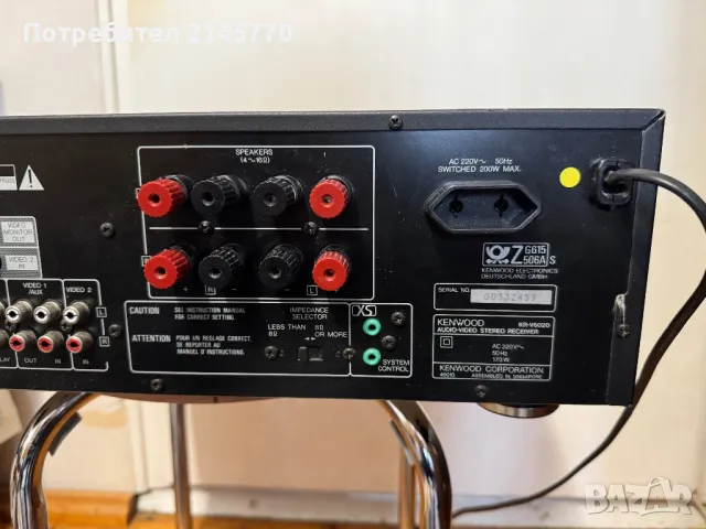 Ресийвър Kenwood KR-V6020, снимка 9 - Ресийвъри, усилватели, смесителни пултове - 49539630