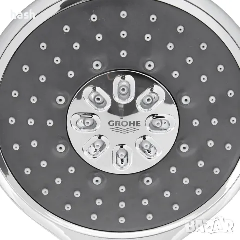 Душ слушалка Grohe Vitalio Rain 130 26107000, 1/2'', универсална, 4 струи, против варовик, хром, снимка 4 - Други стоки за дома - 49265481