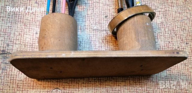 ретро Соц поставка Бук за моливи, снимка 4 - Антикварни и старинни предмети - 34762674