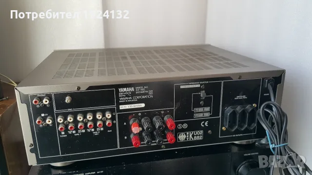 YAMAHA AX-492 мощен транзисторен усилвател, снимка 6 - Ресийвъри, усилватели, смесителни пултове - 56065974