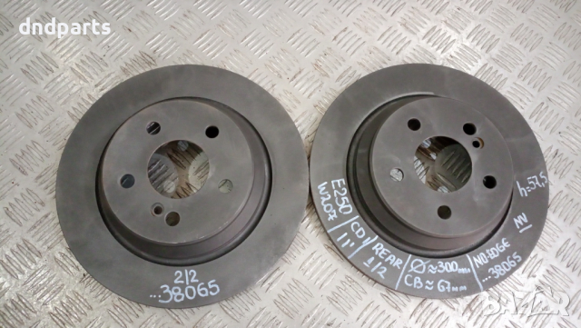 Задни дискове Mercedes E250 W207 CDI 2011г.	