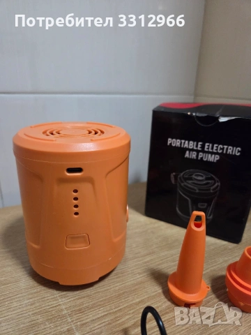 Чисто нова безжична въздушна помпа, снимка 2 - Други стоки за дома - 53831369