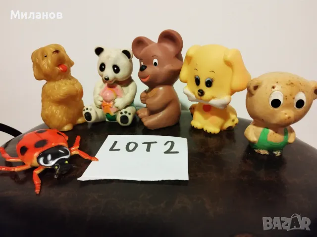 Стари гумени играчки, снимка 2 - Колекции - 50116768