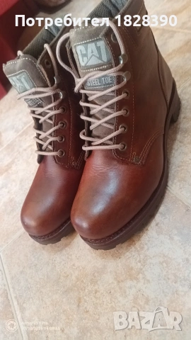 обувки CAT Steel toe 45 номер, снимка 7 - Други - 53781683