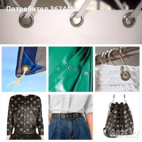 Инструмент за поставяне на капси  + 200бр. метални капси 4891, снимка 4 - Други инструменти - 53576623