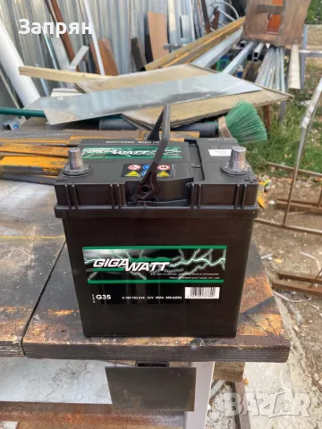 Акумулатор Gigawatt 35 амп/ч 300 А aзиатка R+ с гаранция