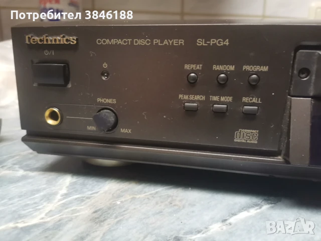 Technics SL-PG4 CD Player, снимка 6 - Декове - 50527300